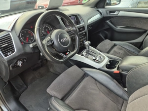 = AUDI Q5 S-Line 4x4 Aut. 2.0 T.Diesel Piele Navi Xenon Led 2016 E6 = 17.490 e. = - imagine 13