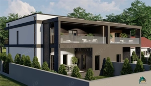 Duplex de lux - terase mari - 150 mp utili - teren generos