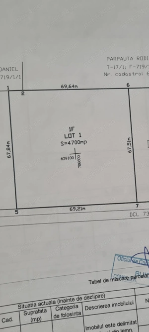 Vând teren intravilan 