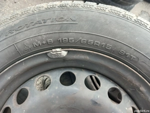 Genti cu cauciucuri  195x65x15  - imagine 3