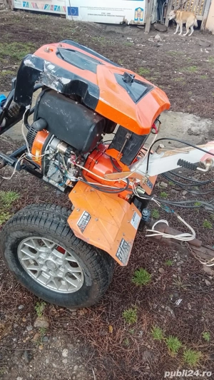 vand motocultor de 11 cai  pe motorina  - imagine 2