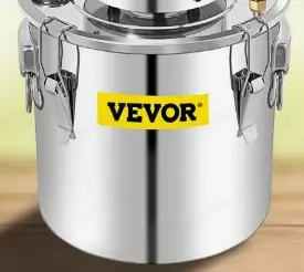 Cazan inox 50 litrii cu capac etanș.