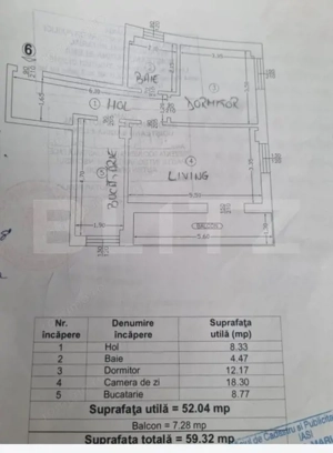 COPOU-Apartament 2 camere 59 mp Parcare inclusă Copou – City Garden, - imagine 16