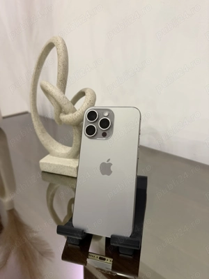 iPhone 15 Pro Max 256GB | eSIM only | Natural Titanium - imagine 3