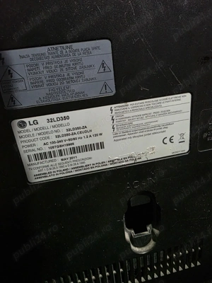 Dezmembrez tv LG 32ld350 - imagine 3
