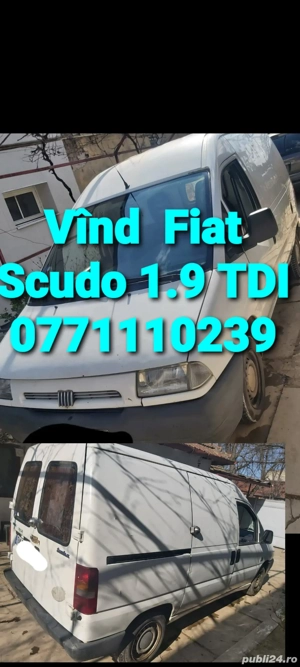 Vînd Fiat Scudo 1.9 Turbo diesel 