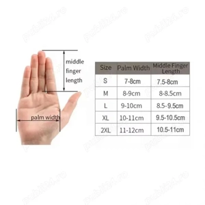 Manusi moto Husky marimea L, din piele, stare foarte buna - imagine 5