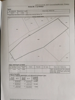 Vând teren intravilan, S = 4.904 mp, Teregova jud. Caraş+Severin - imagine 2