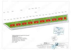 Tunari - Tarla 30, teren intravilan in suprafata de 8.190 mp. cu deschidere de 32 m.