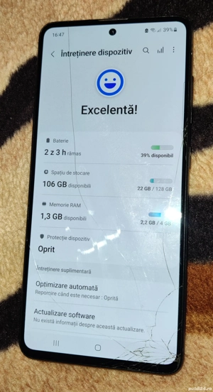 Samsung Galaxy a51 4gb RAM 128gb stocare