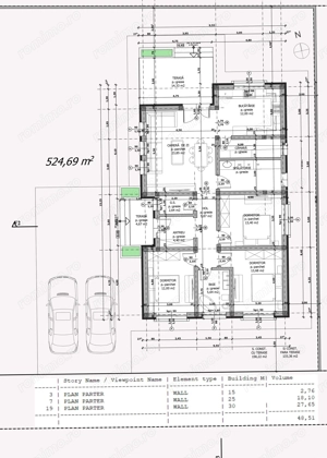 Casa, constructie noua, plan parter - Osorhei - IMOBIHOR - imagine 5
