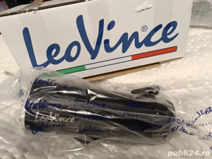 Set piese de schimb tobă de eșapament L eoVince, capac tobă de eșapament, negru, 370 mm, dreapta