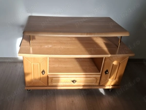 Comodă TV living cu două uși și un sertar. - imagine 2