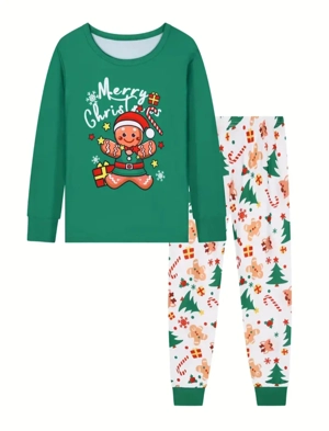 Set pijama copii Crăciun - mărime 4-5 ani