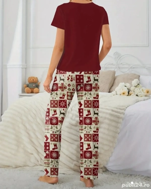 Set pijama damă Crăciun - mărime S