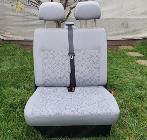 Bancheta dubla dreapta fata Vw T5 T6 T6.1 Transporter Caravelle Doka  Scaun dublu 2 locuri