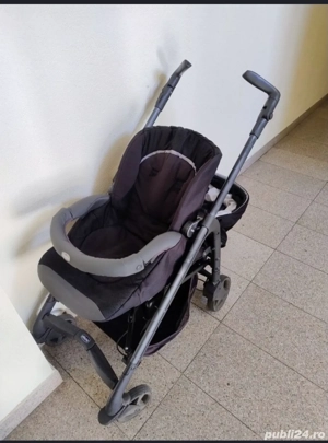 Căruț cărucior Chicco trio love, copii peste 6 luni