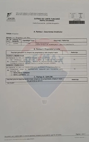 Teren intravilan 2944 mp Rubinului/Bragadiru - imagine 4