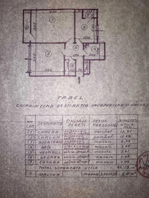 Apartament  2 camere - decomandat -  zona Progresu - loc de parcare - imagine 7