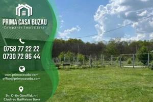 Teren intravilan   loc de casa   sat Spataru BZ   S=600mp   d=20m   Pret: 33  mp neg 