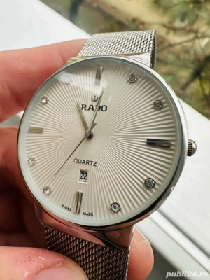 Ceas Rado Centrix Diamonds Quartz Silver dial