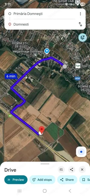 TEREN  EXTRAVILAN 7.802 mp –DOMNESTI, ILFOV - imagine 2