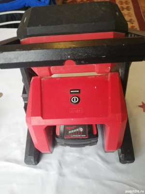 Proiector lumina pe acumulator și curent - imagine 3