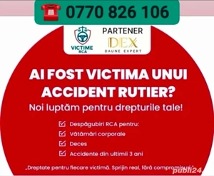 Despagubiri victime din accidente rutiere