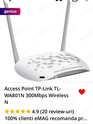 vand router wirelees TP-Link  - imagine 4