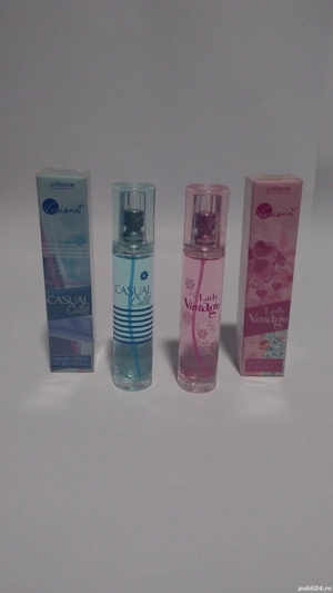 Parfumuri de damă femeie CASUAL CUTIE și LADY VINTAGE - Oriflame