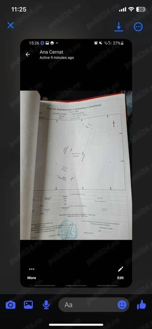 Vând teren intravilan.