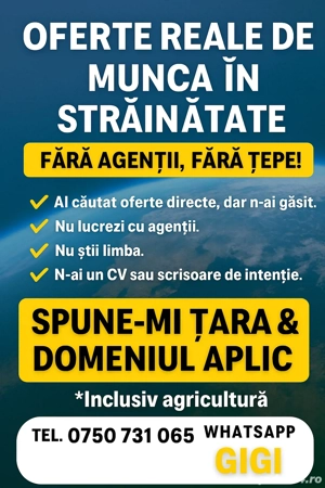 Munca Strainatate 2026