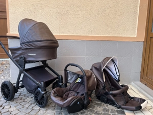 Cărucior Krausman 3 in 1 Rider Soft Brown.testatADC