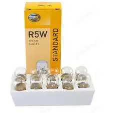 Bec pozitie ciresa auto R5W HELLA 12V; 5W; BA15s; 8GA002071121