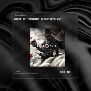 Ghost of Tsushima Steam Key