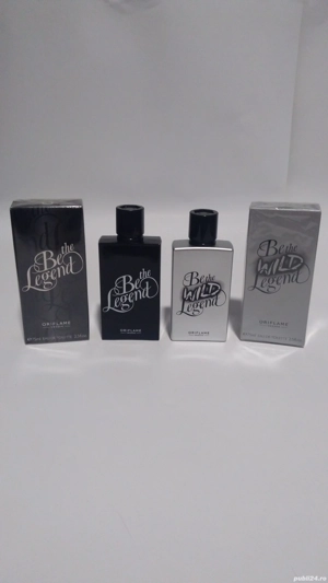 Parfumuri de bărbat BE THE LEGEND și BE THE WILD Legend - Oriflame