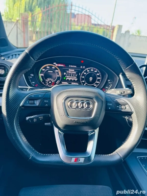 Audi Q5 55 TFSIe Plug In Hibrid 367 CP Quattro Matrix Virtual Sline Stronic Bang Olufsen 360 Camera - imagine 5