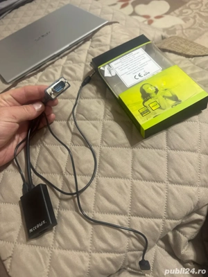 Cablu adaptor vga + jack sunet hdmi tata -mama
