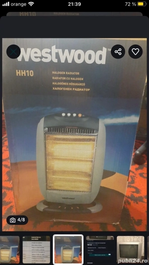 Radiator Cu Halogen Nou - imagine 4