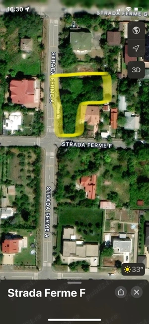 Teren Otopeni Ferme F - imagine 3