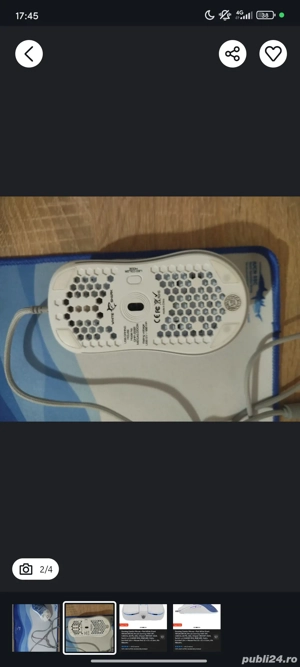 Mouse White Shark - imagine 3