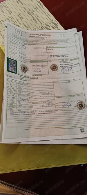 Se vinde Mercedes Citan Tourer 111CDI 2016  100.000km în creștere - imagine 8