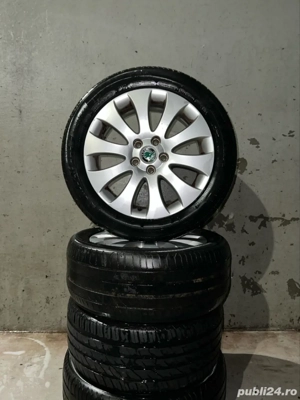 Jante originale R17 skoda - imagine 3