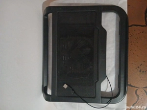 Suport   Cooling Pad pentru laptop   cu ventilator mare, alimentare USB