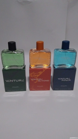 Parfumuri de bărbat VENTURE, BEYOND și POWER - Oriflame