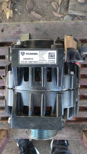 Alternator nou camion Scania  24V/150A