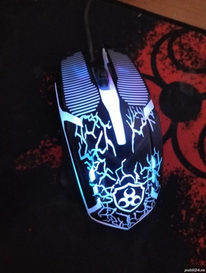mouse gaming led multicolor  - imagine 2