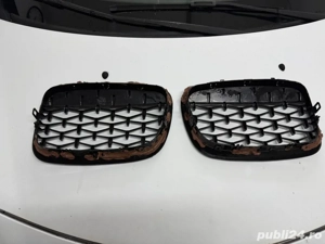Grile Nari Diamond Style pentru BMW X5 E70 X6 E71 Negru Lucios - imagine 6