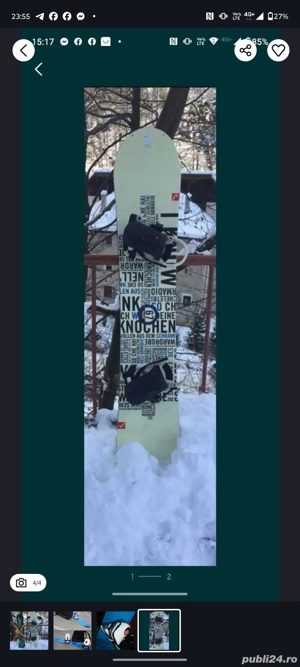 Placa snowboard Head 170cm