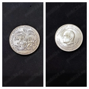 Moneda argint 1 Dinar, TUNISIA, 1970